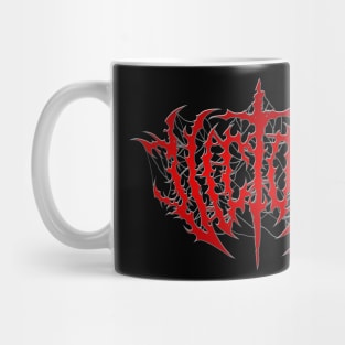 Victory death metal design (red) Mug